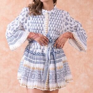 RHEA | Cotton Tunic Shirt Dress‎